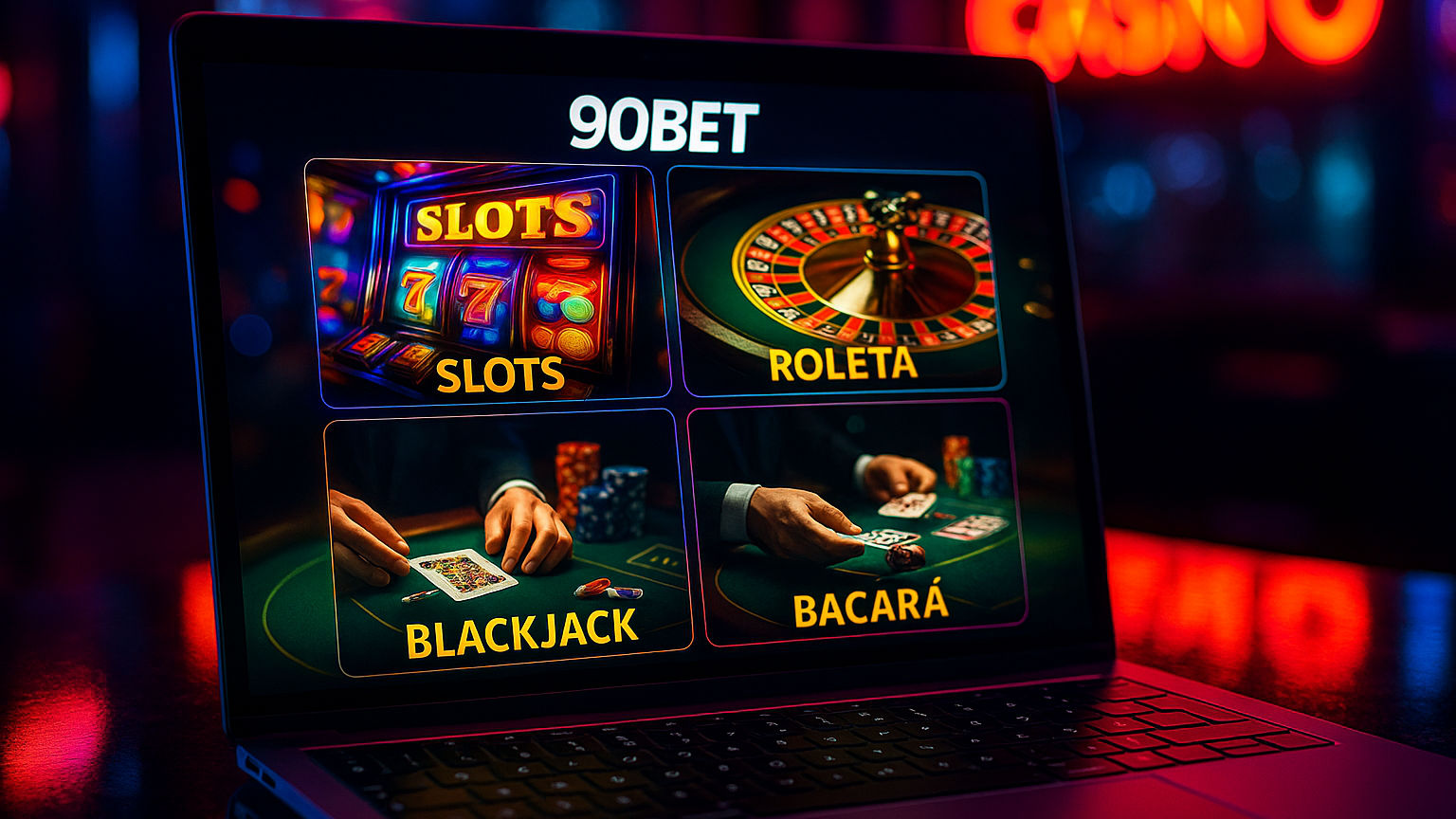 Jogos de cassino online inovadores e emocionantes na 90BET
