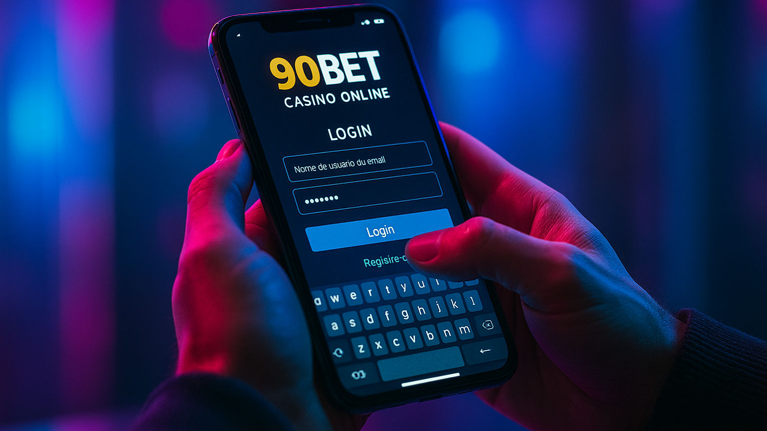 Login no Cassino 90BET